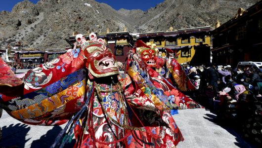 Лхаса: Храм Чубу провів захід на честь тибетського Нового року