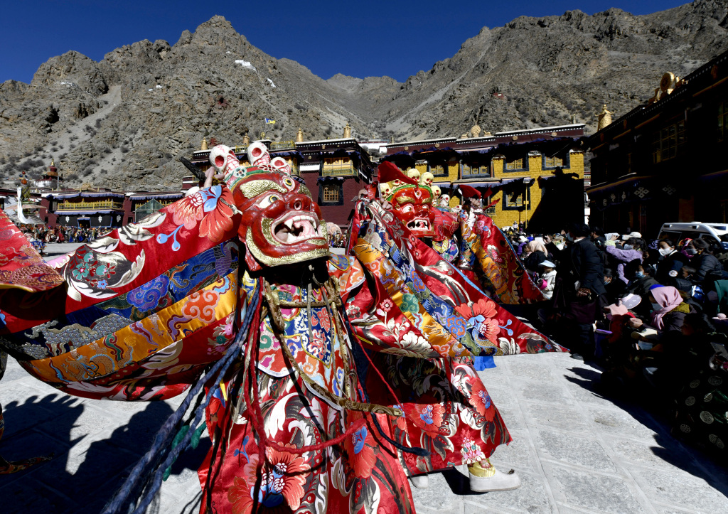 Лхаса: Храм Чубу провів захід на честь тибетського Нового року