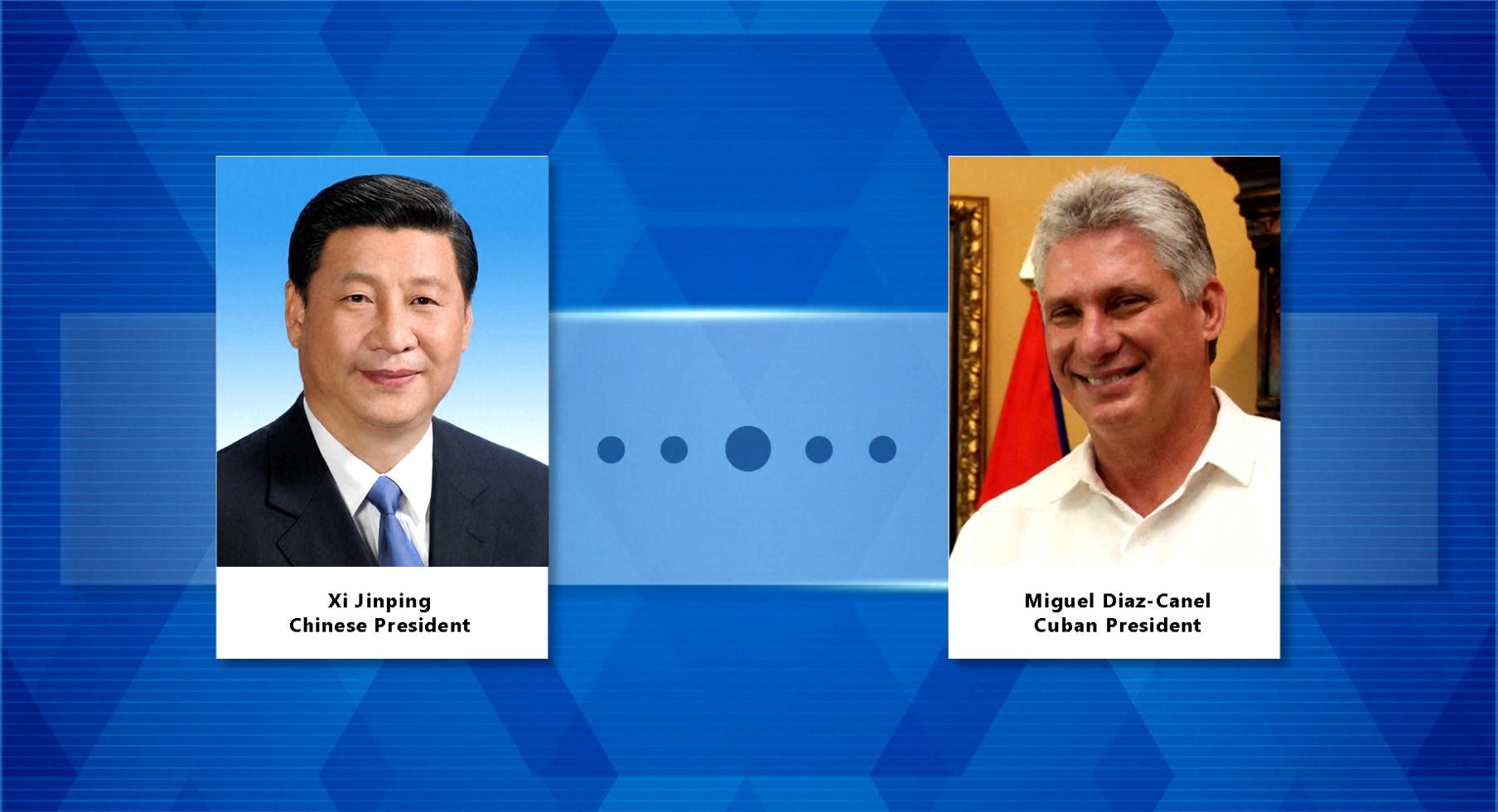 Сі Цзіньпін привітав Мігеля Діас-Канеля з переобранням президентом Куби