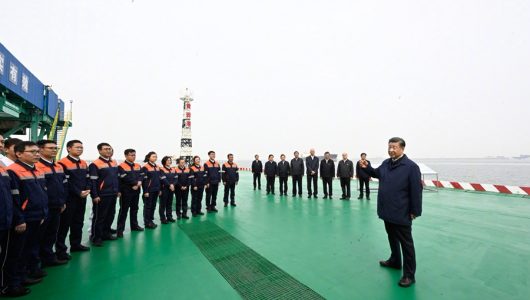 Сі Цзіньпін відвідав з інспекцією місто Цанчжоу