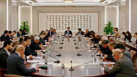 Спеціальний представник уряду КНР у справах Євразії Лі Хуей провів брифінг