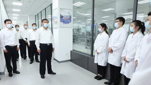 Сі Цзіньпін проінспектував східно-китайське місто Нанкін