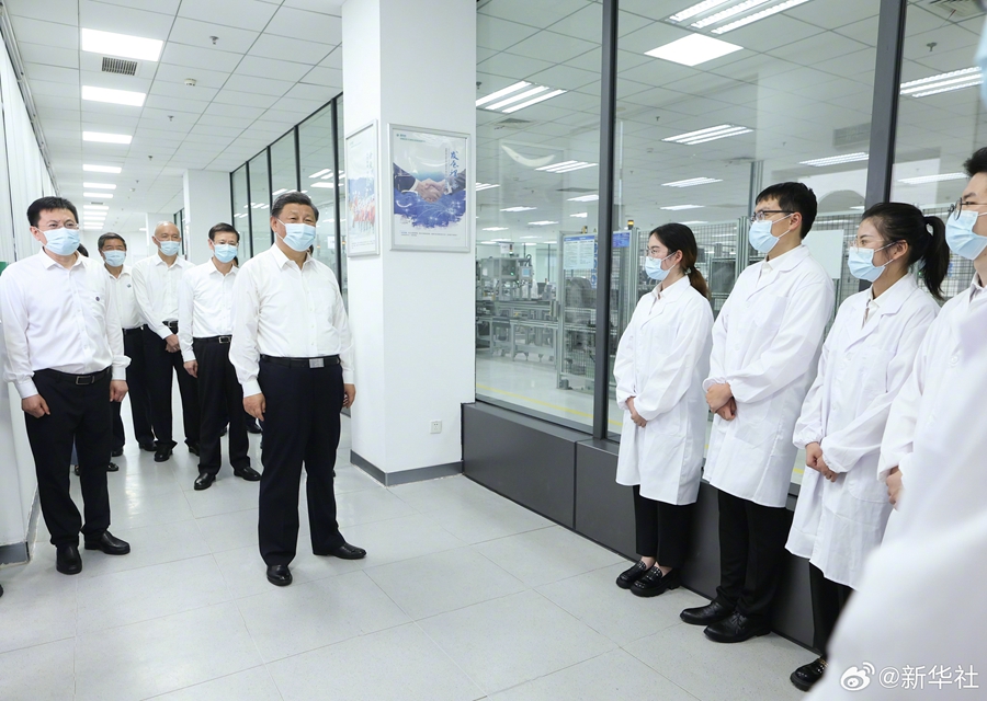 Сі Цзіньпін проінспектував східно-китайське місто Нанкін