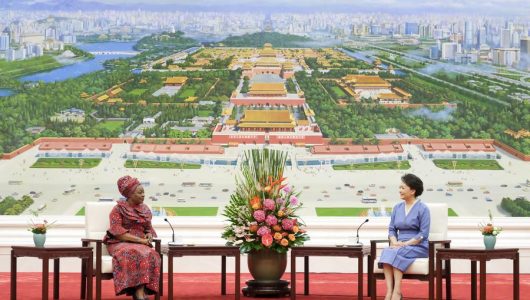 Пен Ліюань провела зустріч із першою леді Замбії