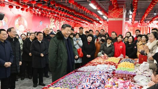 Сі Цзіньпін напередодні Свята Весни проінспектував місто Шеньян на північному сході Китаю