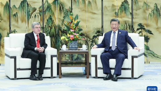 Сі Цзіньпін зустрівся з президентом Міжнародного олімпійського комітету Томасом Бахом