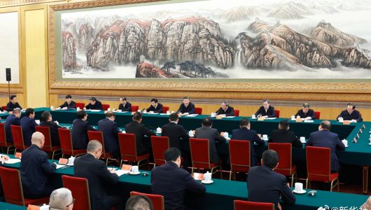 Сі Цзіньпін був присутній на симпозіумі, присвяченому недержавним підприємствам