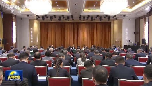 Чжао Лецзі взяв участь у груповому обговоренні з членами ВК НПКРК з партії «Чжиґундан», Всекитайської федерації китайських емігрантів, які повернулися, і сектора дружби із закордоном