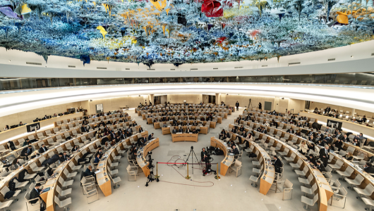 Делегація КНР розповідає про досягнення на 58-й сесії Ради ООН з прав людини у Женеві