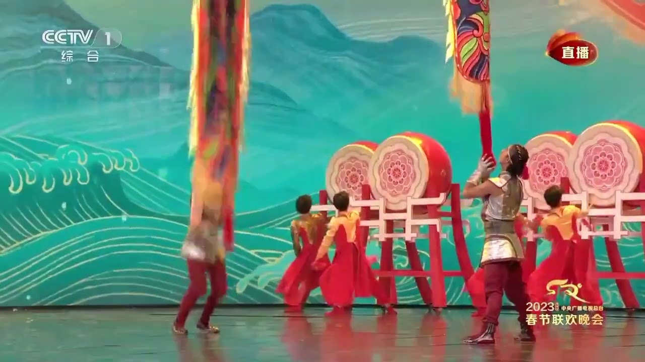 Акробатика на флагштоках : Дракон, що летить над Китаєм