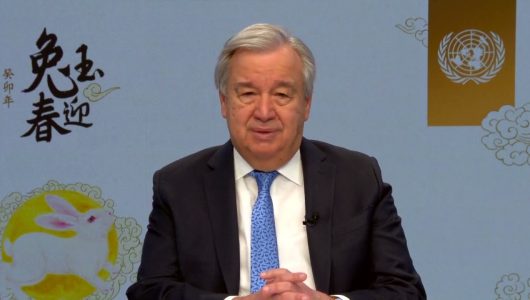 Генсек ООН привітав китайський народ із наступаючим Новим роком