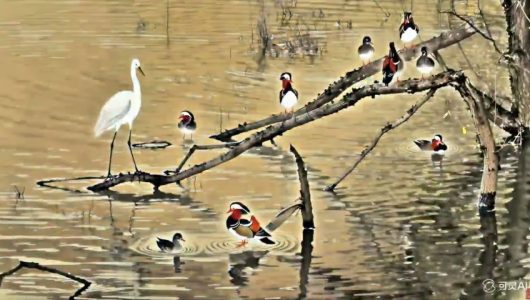 Намалювати зеленим пензлем нову картину прекрасного Китаю