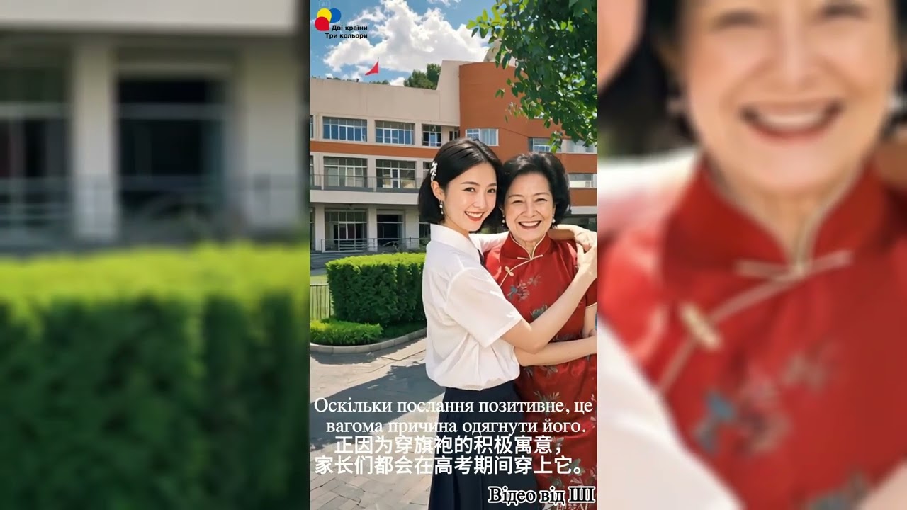 【Наші пісні】《За пунктом тестування “ґаокао”: які красиві сукні “ціпао”!》