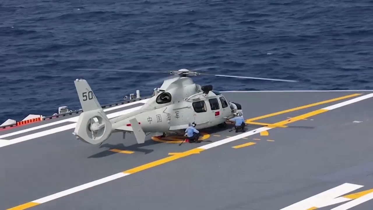 НВАК задіяла авіаносну групу для відпрацювання ударів в акваторії та повітряному просторі на схід від острова Тайвань