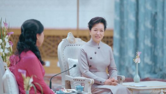 Пен Ліюань провела чаювання з першої леді В’єтнаму