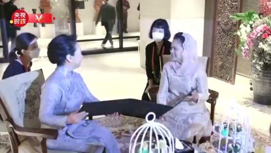 Пен Ліюань зустрілася з дружиною президента Індонезії