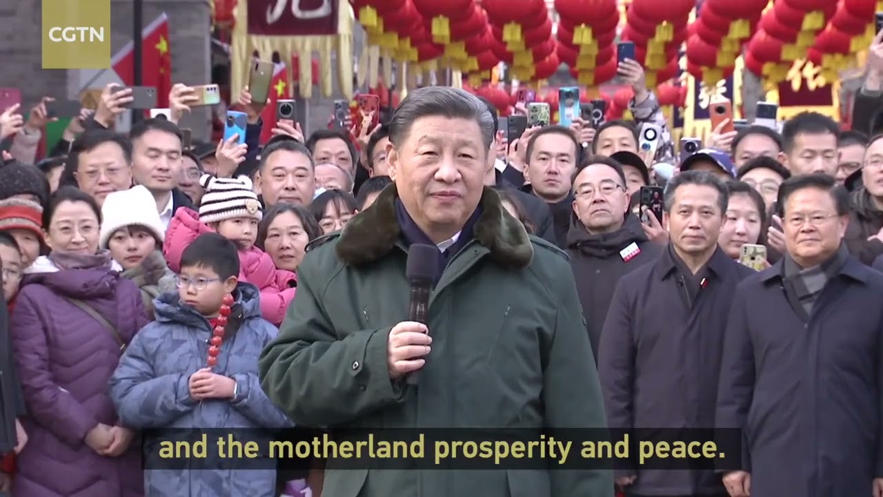 Сі Цзіньпін привітав багатонаціональний народ Китаю зі Святом весни