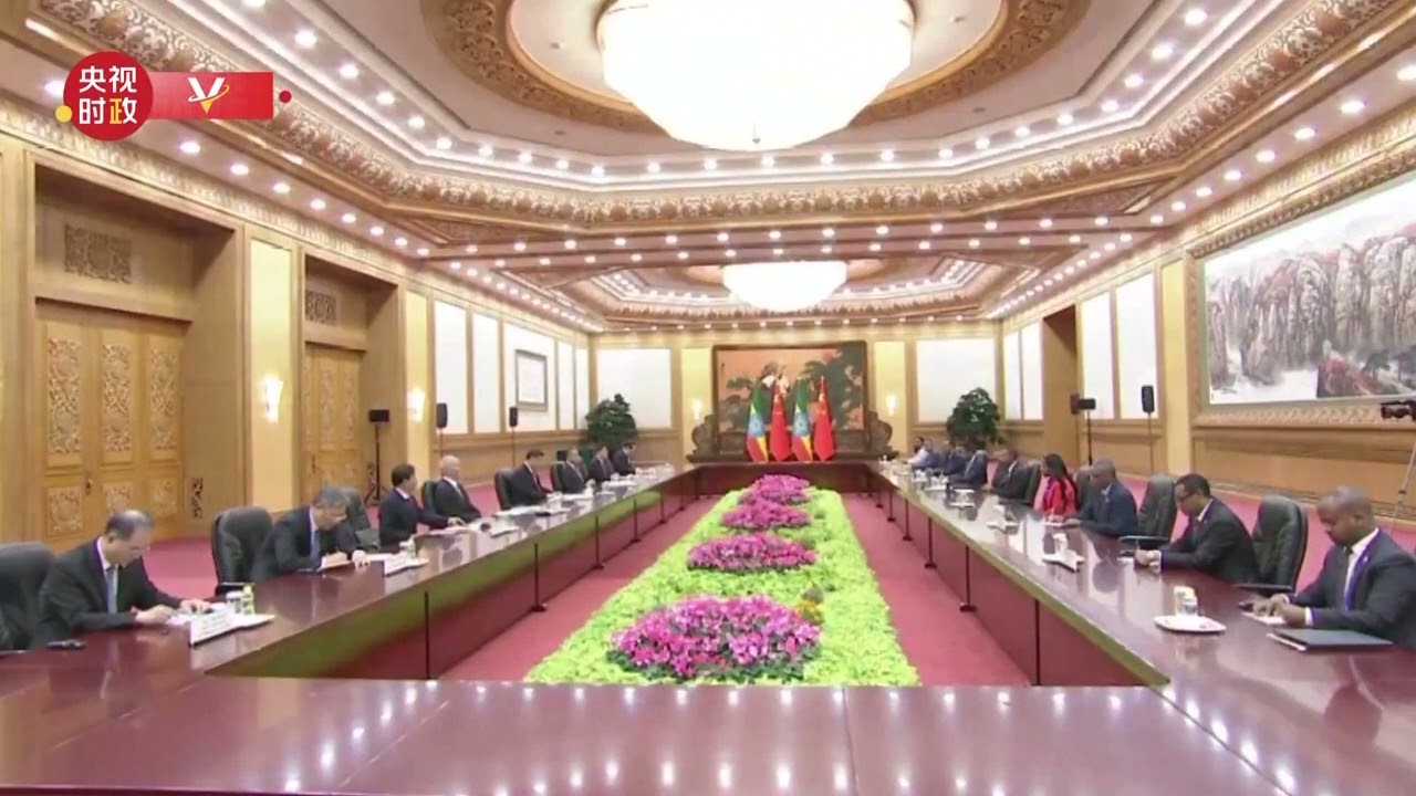 Сі Цзіньпін зустрівся з прем’єр-міністром Ефіопії