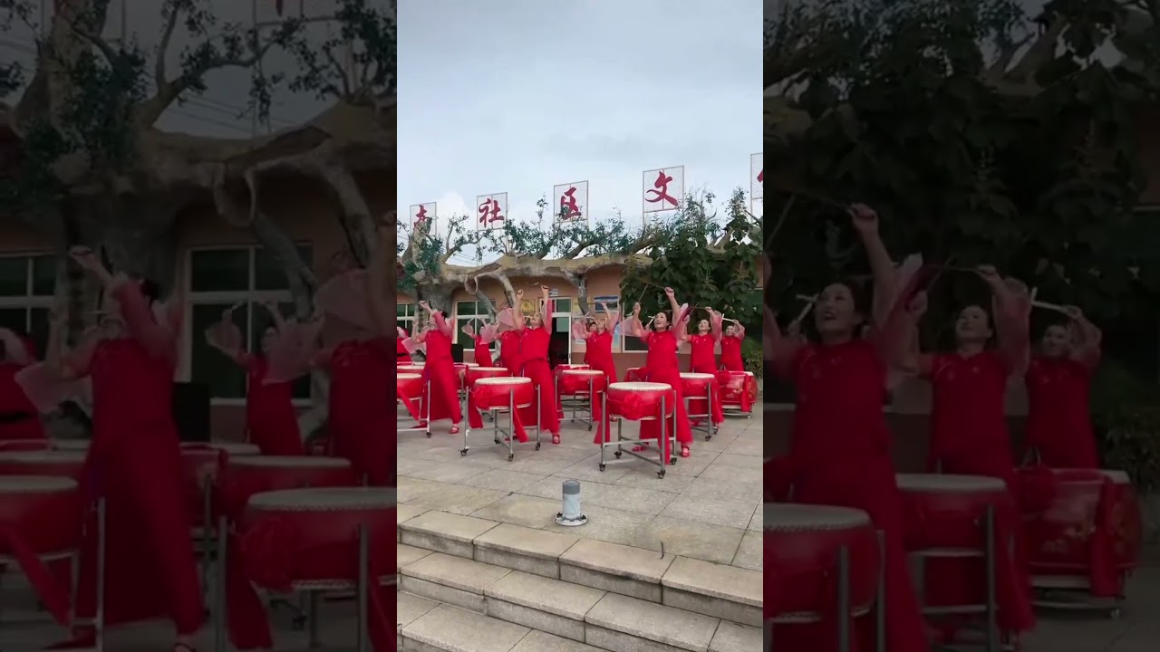 Святкування день утворення КНР: разом вивчаємо барабани в Шандуні