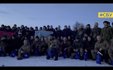 Україна повернула з полону ще 100 військових та одного цивільного