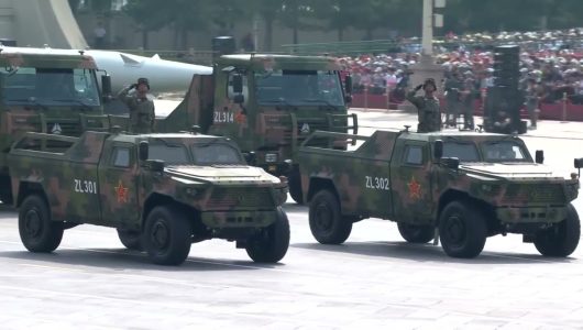 Відеозапис військового параду з нагоди 80-ї річниці Перемоги китайського народу у Війні опору японським загарбникам та Перемоги у Світовій антифашистській війні（4）