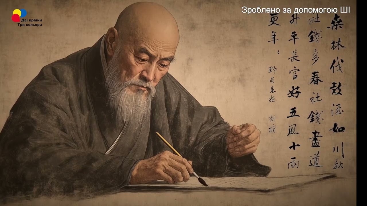 【Вивчаємо каліграфію з учителем У】2 серія: Історія туші