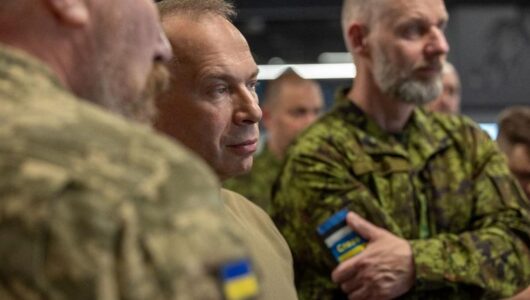 Сирський разом із естонським колегою відвідав фронт