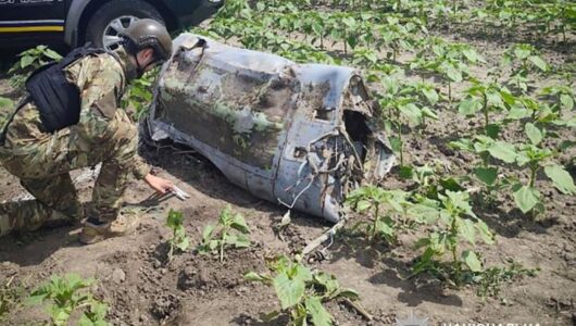 На Полтавщині виявлено нерозірвану бойову голову російської ракети