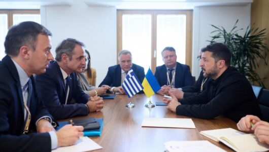 Зеленський зустрівся з прем’єр-міністром Греції