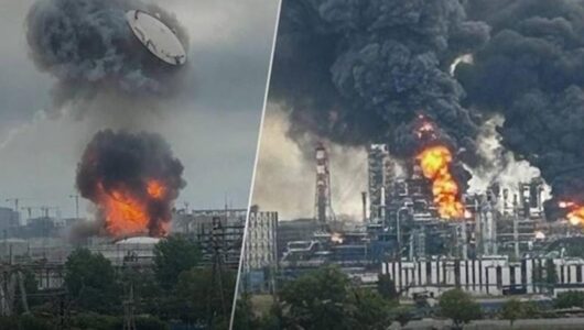 Героїчна відповідь: Удар по НПЗ в Москві – точність та силу українських захисників