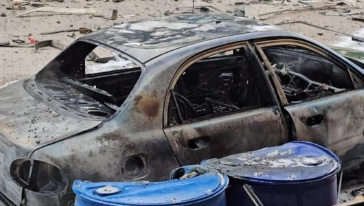 Окупанти завдали удару дроном по АЗС в Херсоні: є постраждалі
