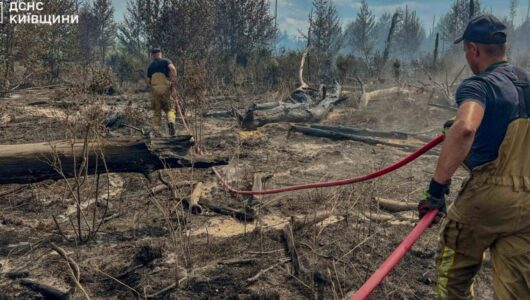 Масштабні пожежі в зоні Чорнобиля: героїчні зусилля рятувальників