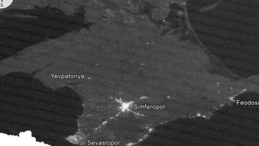 В Криму зникло освітлення – свідчення боротьби українців