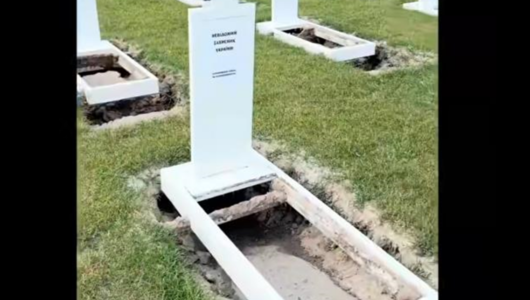 Проблеми на могилах: Національне військове кладовище зазнало руйнівного впливу дощів