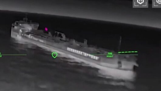Спутник засвідчив наслідки ударів по танкерах агресора
