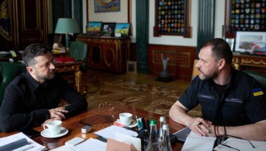 Зеленський заслухав доповідь голови МВС про ситуацію в країні