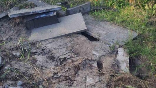 На Харківщині вкрали радянський танк з кладовища