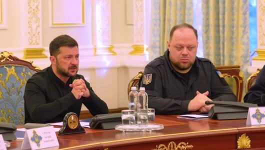 Зеленський відзначив Стефанчука високим ранговим званням