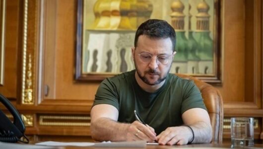 Володимир Зеленський вшановує європейських лідерів Орденом Свободи