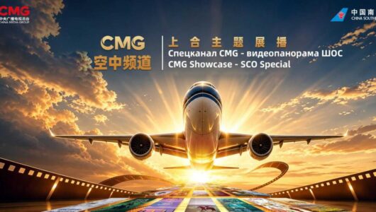 CMG спільно з China Southern Airlines представила спеціальний проєкт про ШОС на борту літаків