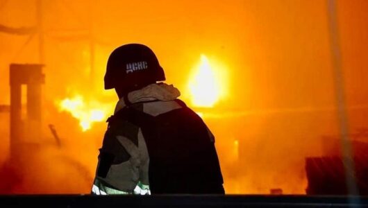 Кривий Ріг – під потужною атакою ворожих дронів
