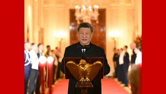 Тост Сі Цзіньпіна на урочистому банкеті, організованому Дональдом Трампом